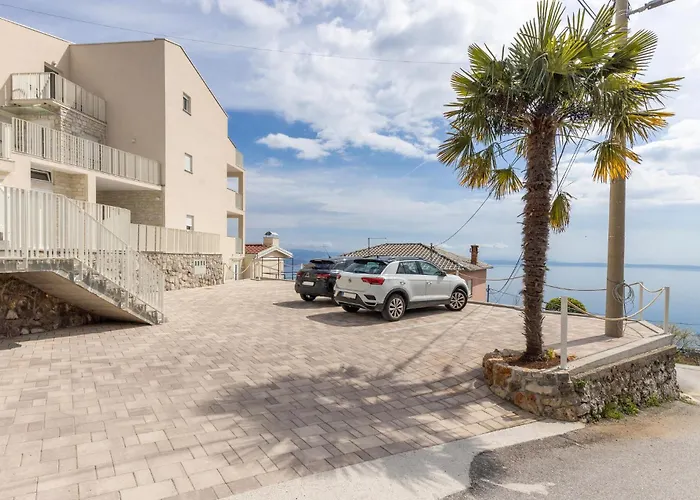 In Bregi With House Sea View Breza